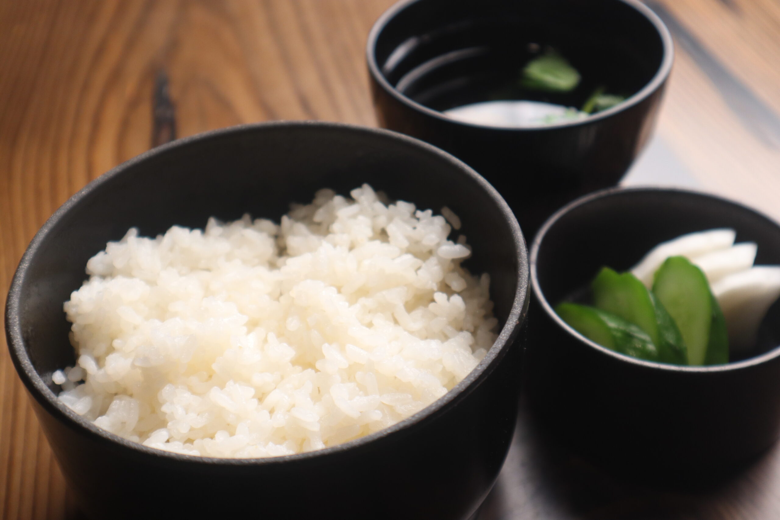 ご飯セット(ご飯、お吸い物、お新香)